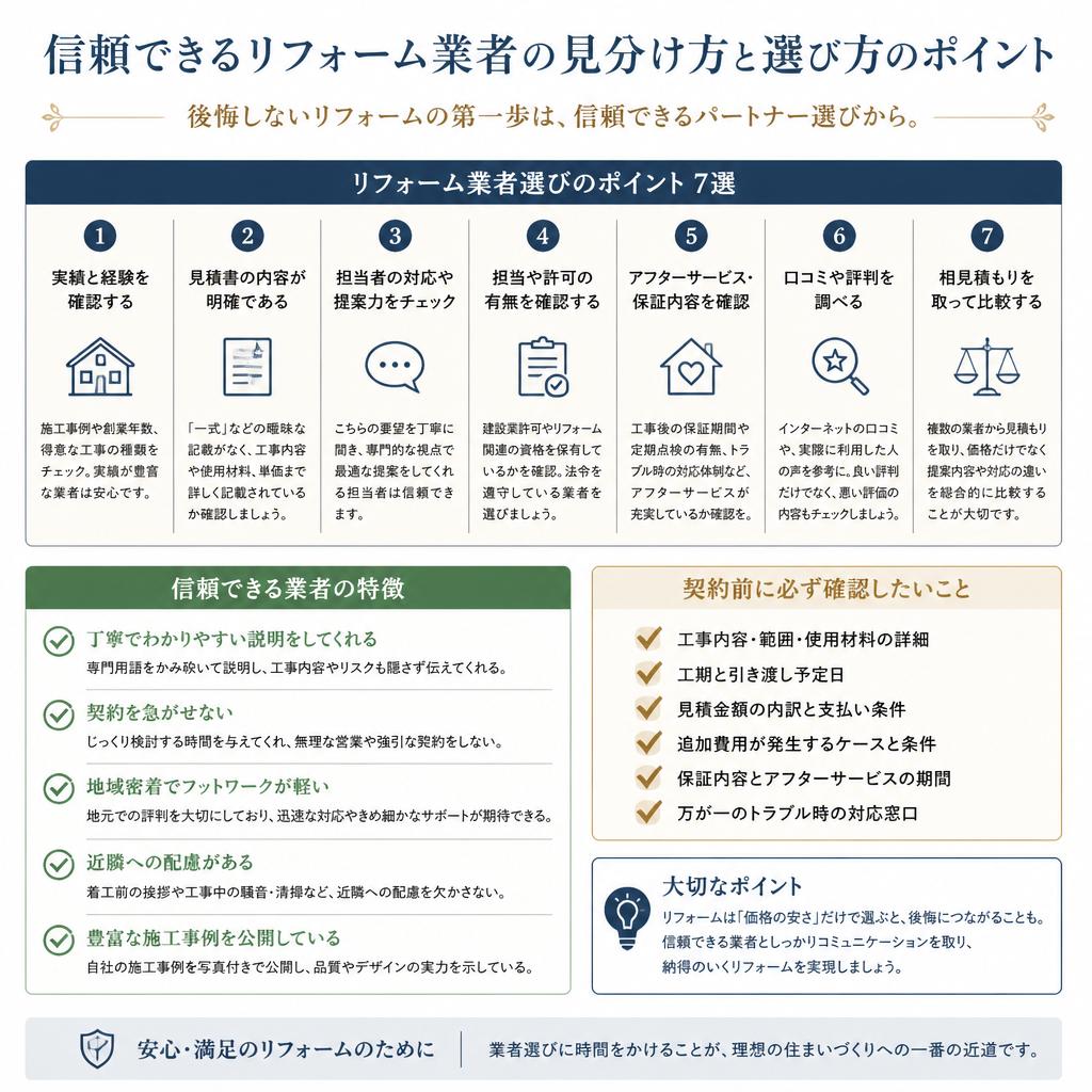 5. 業者選びの基準