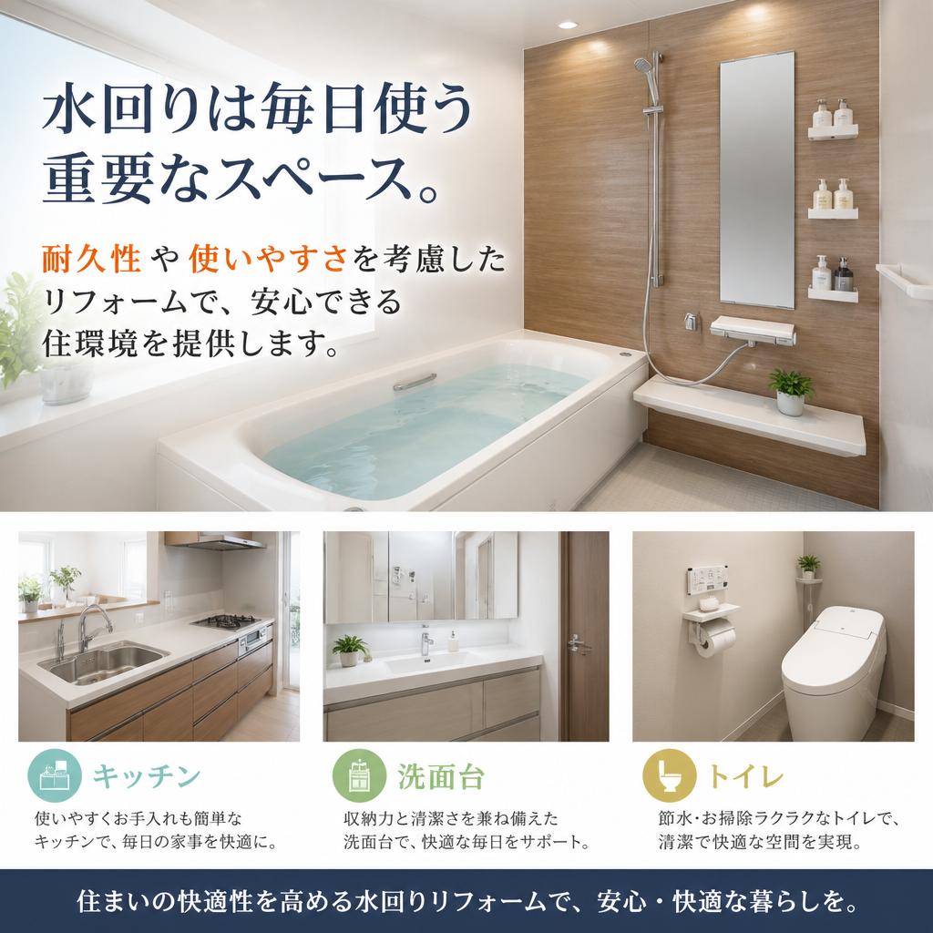 水回りの安心安全