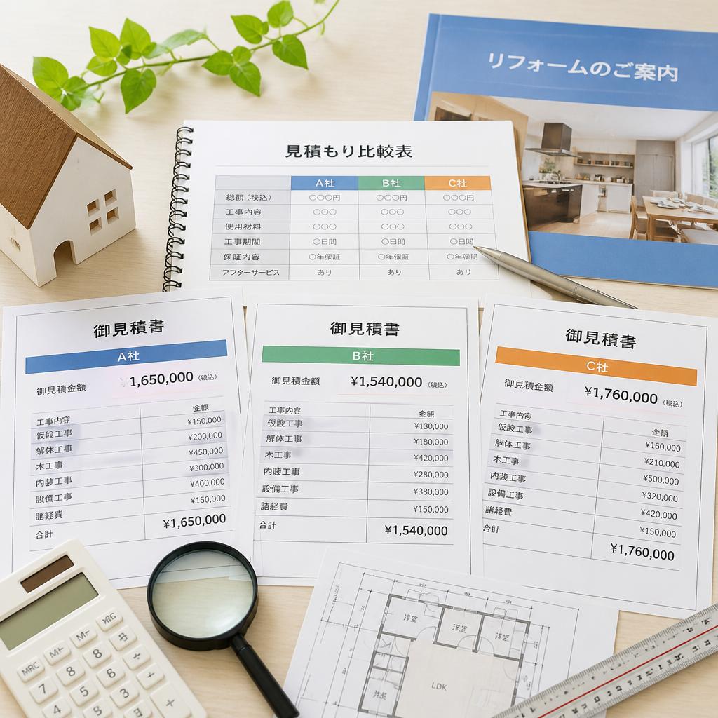 2. 見積もり比較の重要性