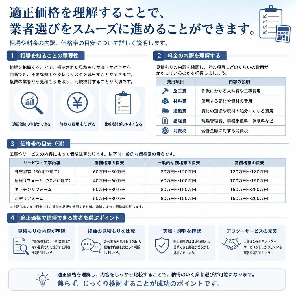 2. 外壁塗装の適正価格を知ろう