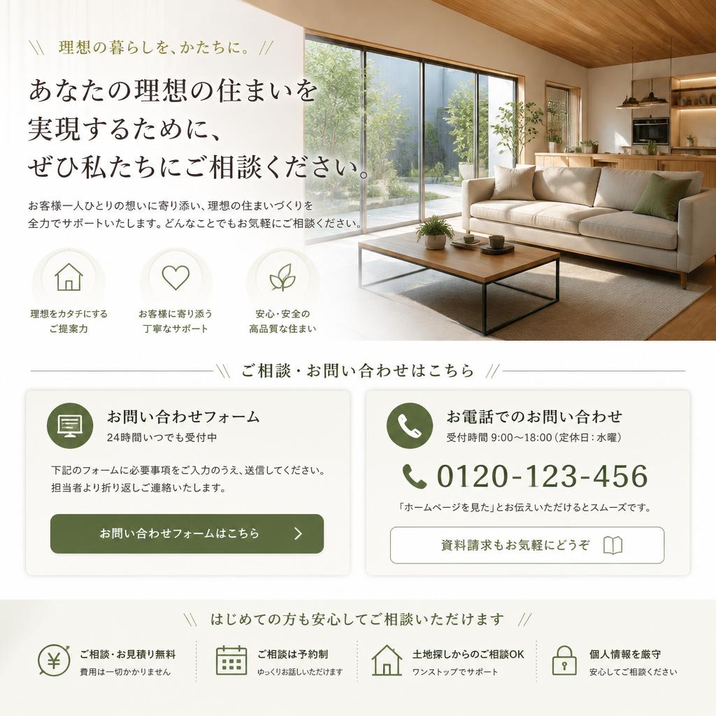 今すぐお問い合わせを！