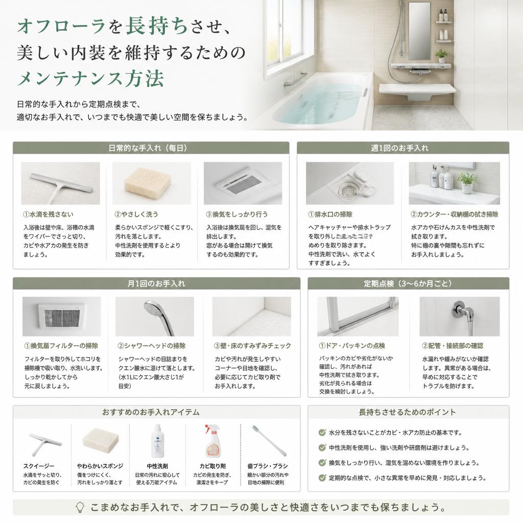 3. 美しい内装を保つためのメンテナンス方法