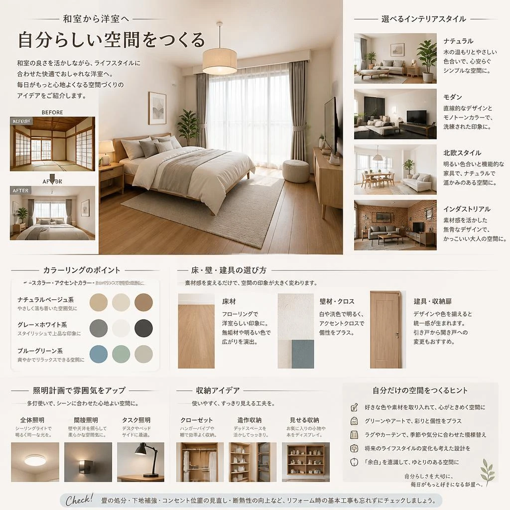 内装デザインのアイデア、あなたの好みを反映しよう！