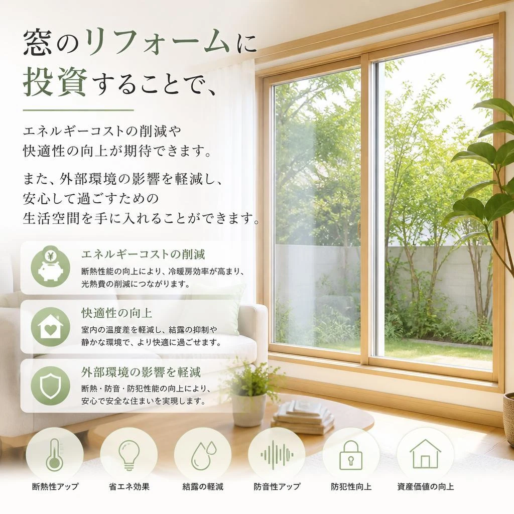 リフォームによるメリット