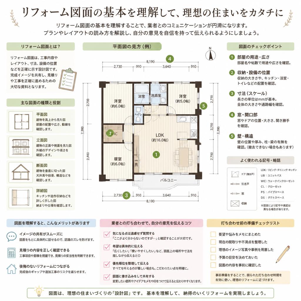 図面を理解するための基礎知識とは？
